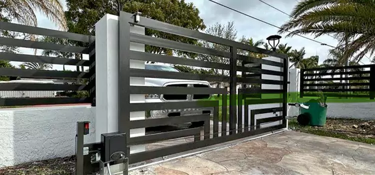 Automatic Driveway Gate Installation West Falls Church