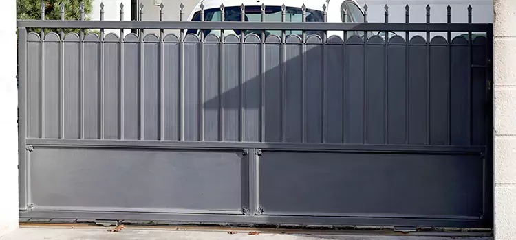 Metal Driveway Gate Installation West Falls Church