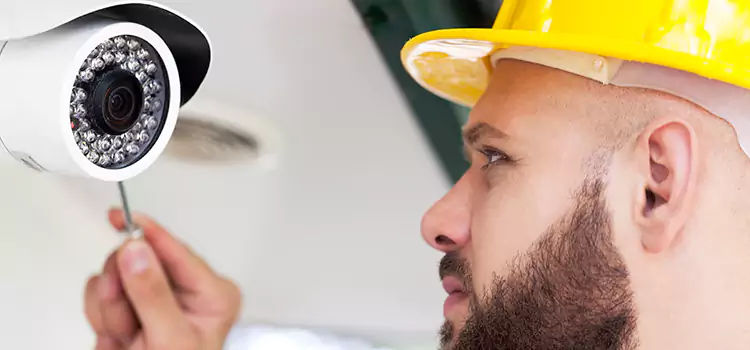 Motion Sensor Light with Camera West Falls Church