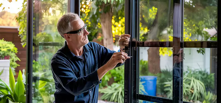 Replacing Sliding Door Lock West Falls Church