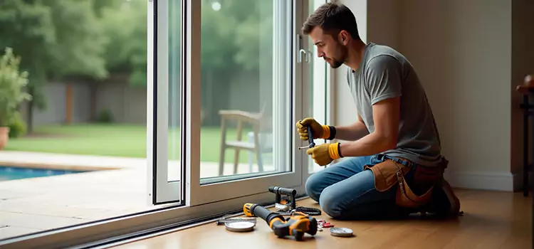 Replacing Older Sliding Glass Door Rollers West Falls Church